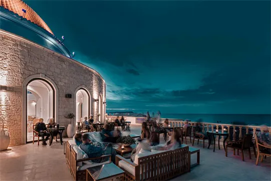 Mitsis Laguna Night Bar terrace