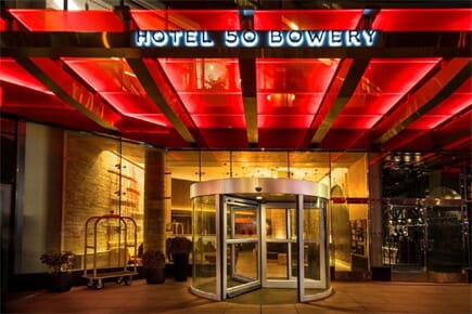 Hotel 50 Bowery NYC / Manhattan